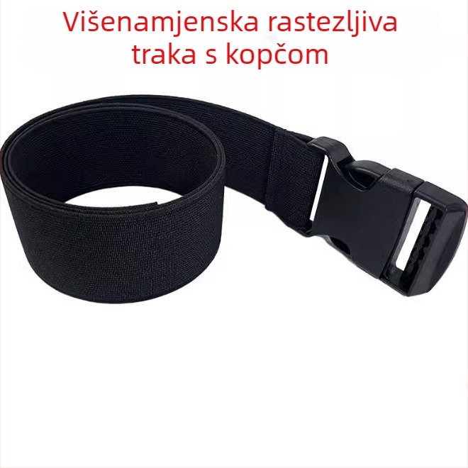 Elastični kaiš s kopčom, prilagodljiv kaiš, kaiš za pohranu i kaiš za prtljagu