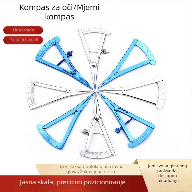 Instrument za mjerenje dvostrukog kapka – oftalmološki kozmetički alat