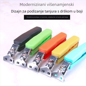 Nehrđajući čelični držač za zdjele i tanjure, otporan na opekline, protuklizni kuhinjski alat za kućnu upotrebu