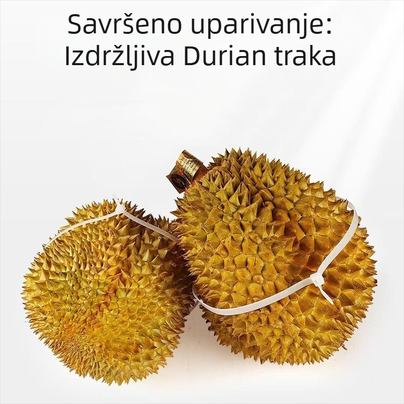 Trake za durijan, produžene najlonske trake sa samozaključavajućim mehanizmom, 0.5 mm, najlon 66, za vezanje biljaka