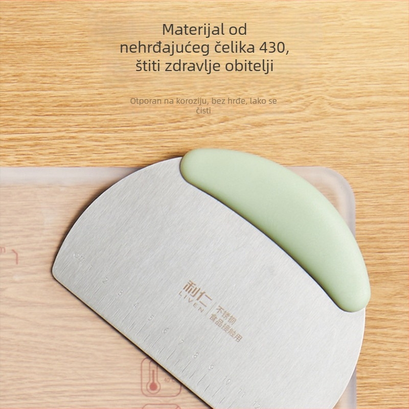 Liren QMD-1 Rezač za tijesto i Silikonska kuhinjska špatula za pečenje