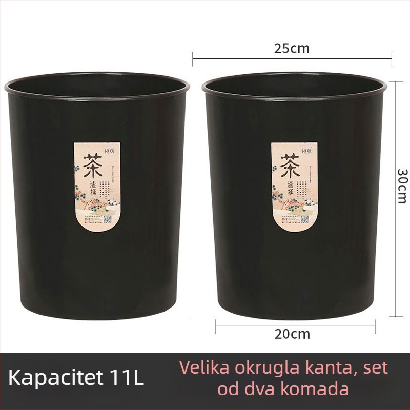 Koš za otpad čaja s filtracijskom mrežicom, odvajanje suhih i mokrih otpada, mali kuhinjski koš