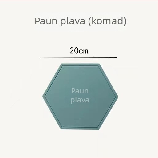 Silikonska podloga za stol za blagovanje — podmetač za tanjure, zdjele i posude, otporna na visoke temperature