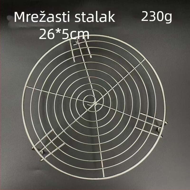 Nehrđajući trokutasti stalak za parenje, ojačan višestruke namjene za kuhanje na pari u kuhinji