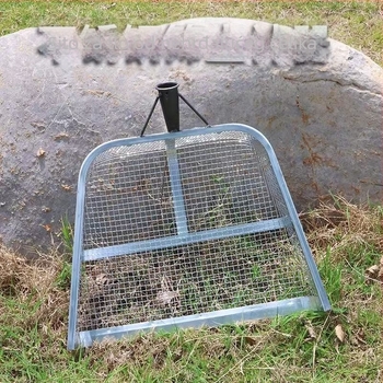 Cinkano željezno sito s velikim otvorima za zrno, tlo i pijesak; ojačani filtr za kukuricu, kikiriki i kesten