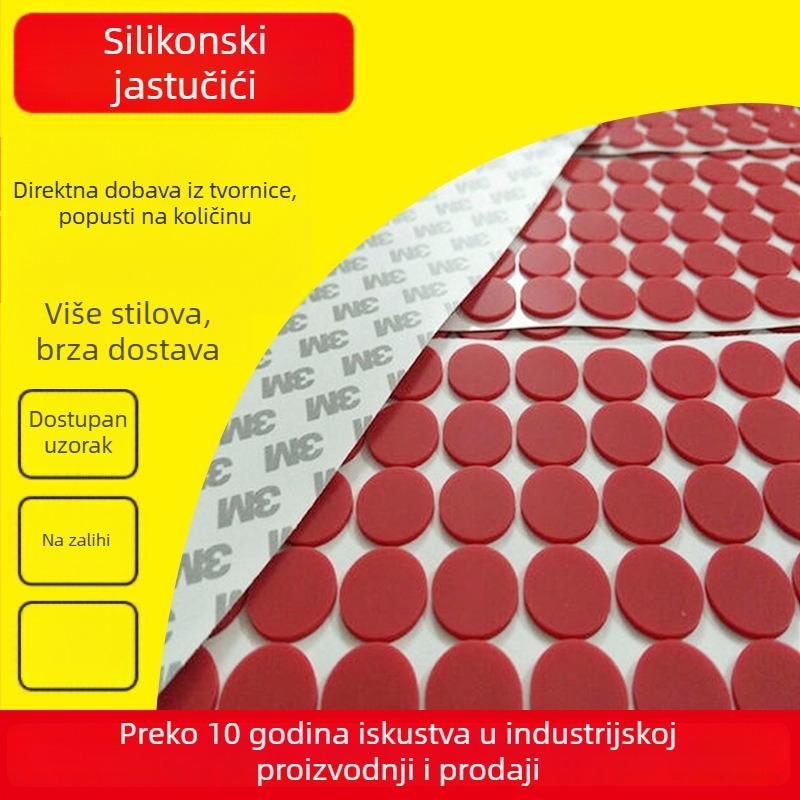 Silikonska brtvila, prozirna silikonska podloga za stopalo i protuklizna podloga s amortizacijom