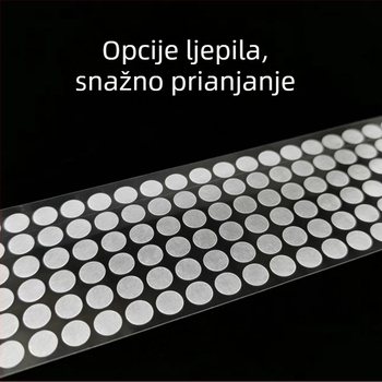 0,5 mm prozirne mrežaste silikonske podloge za stopala, kružne, prehrambene kvalitete, protuklizne, apsorbiraju udarce