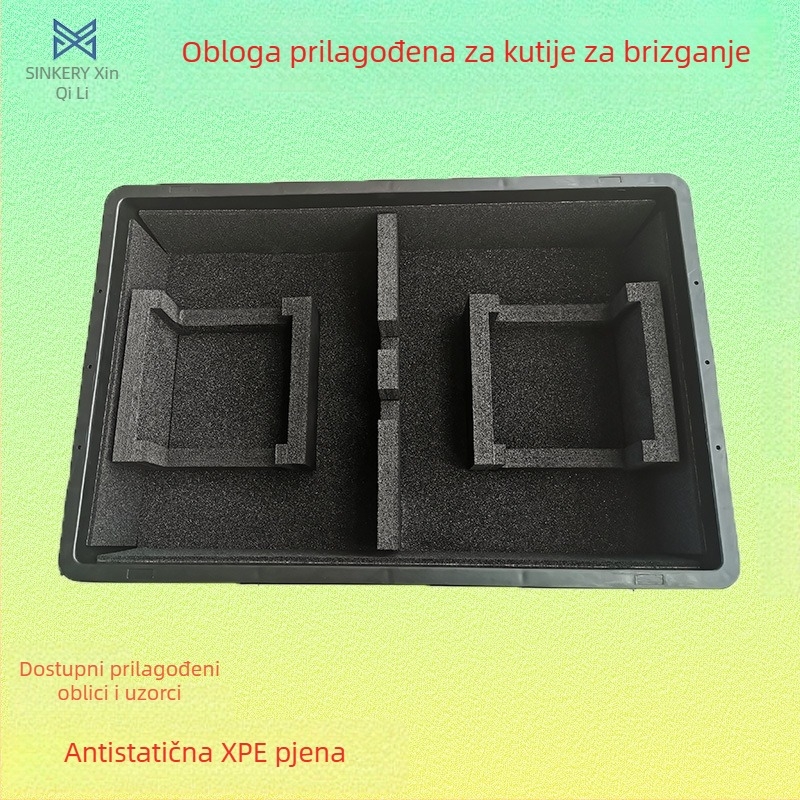 Antistatna unutarnja obloga kutije izrađene injekcijskom metodom s XPE pjenom
