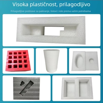Fabricki prilagođeno, visokodenzitetni EPE Pearl Cotton unutarnja podstava za zaštitu od udara i antistaticko pakiranje