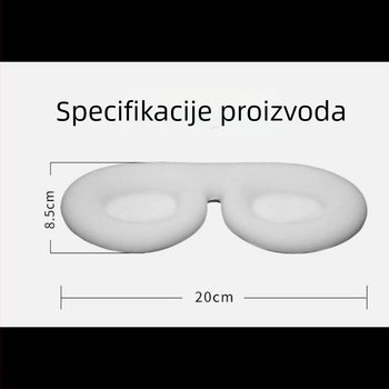 Podstava maske za oči od EVA pjene, jednokomponentna termički presovana konstrukcija