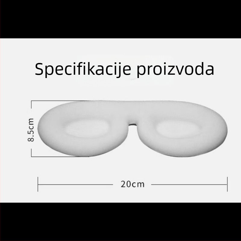 Podstava maske za oči od EVA pjene, jednokomponentna termički presovana konstrukcija