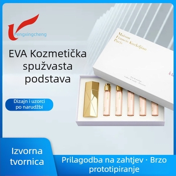 EVA pjena za kozmetiku – vatrootporna i antistatinska, gravirana EVA unutarnja pladnja