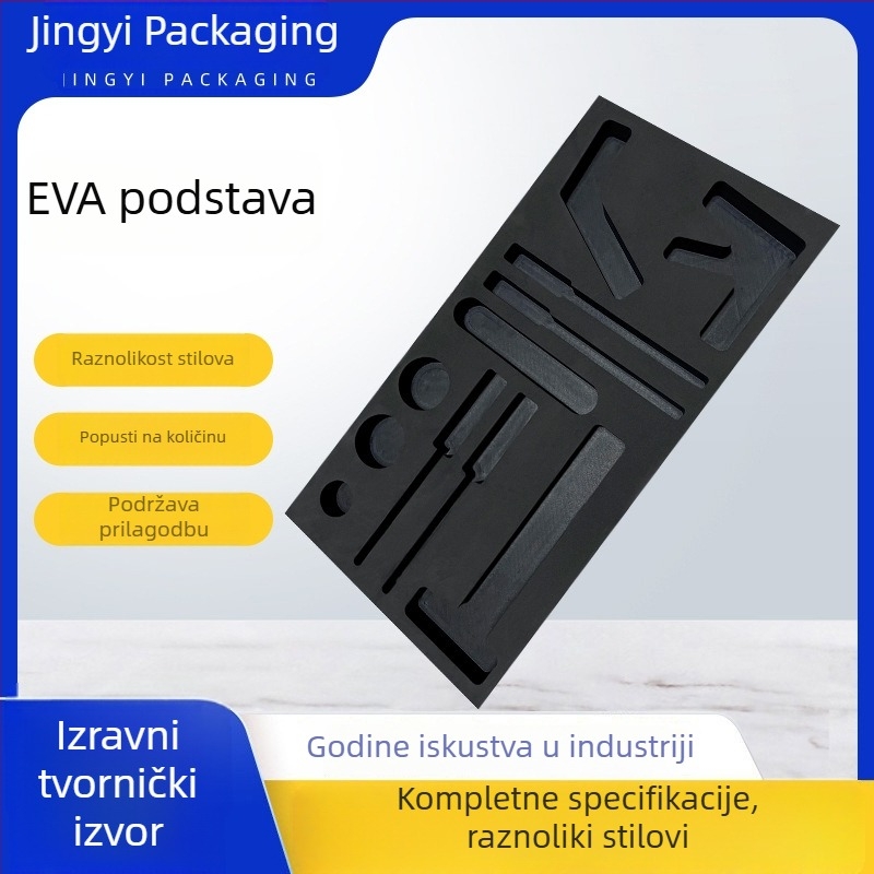 EVA pjena za unutarnju oblogu, visokohustotna zaštita od udara i precizno izrezani žljebovi za pakiranje elektroničkih proizvoda