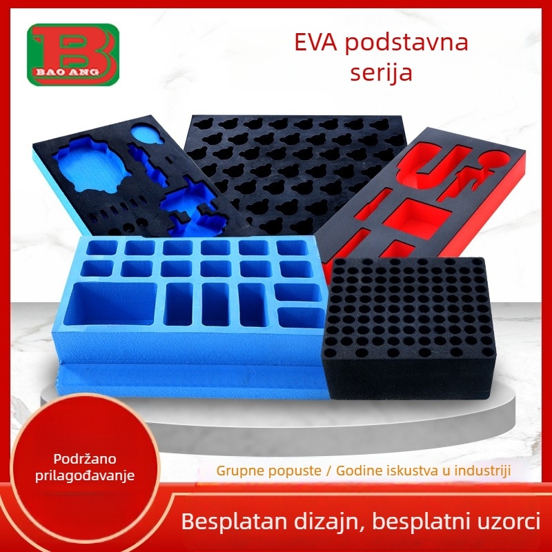 EVA pjena unutarnja podstava kutije alata – otporna na vlagu i apsorpcija udaraca