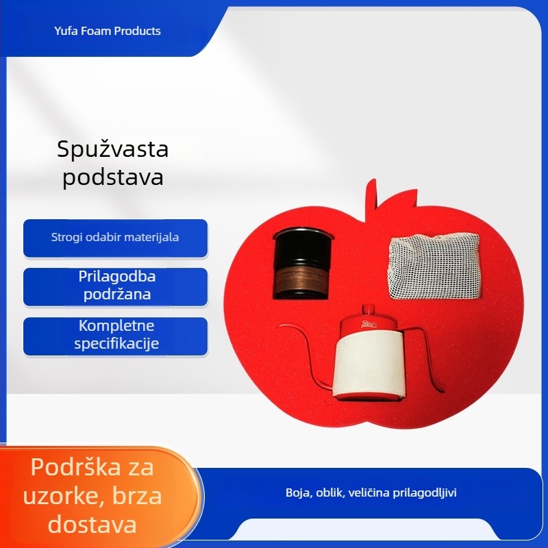 Unutarnja podstava od pjene za kutije s poklonima, otporna na vatru i na udarce