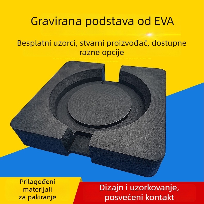 PE pakiranje s visokom pjenastim slojem, ekološka EVA unutarnja pločica, integrirana apsorpcija udara i oblikovani dizajn, prilagodljiva EVA unutarnja ladica