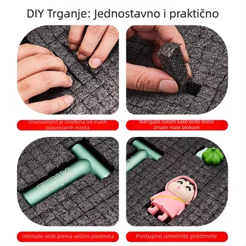 Podstava od bisernog pamuka za kameru drona — jastuk od pjene, mreža za prilagođene oblike