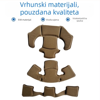 EVA unutarnja podstava kacige, ekološki certificirana, OEM prilagođena za biciklizam, Hongyan