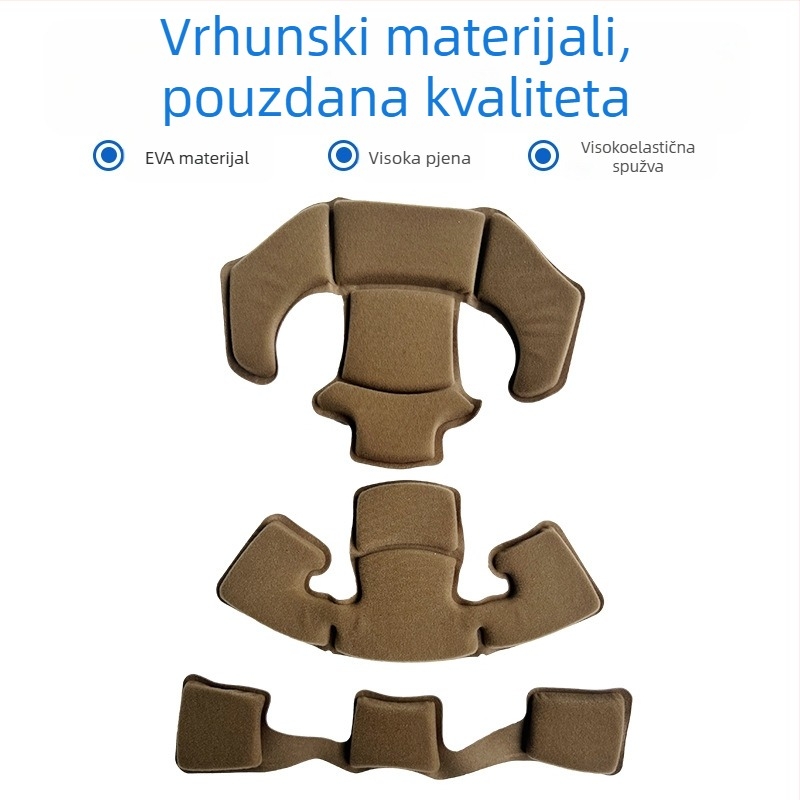 EVA unutarnja podstava kacige, ekološki certificirana, OEM prilagođena za biciklizam, Hongyan