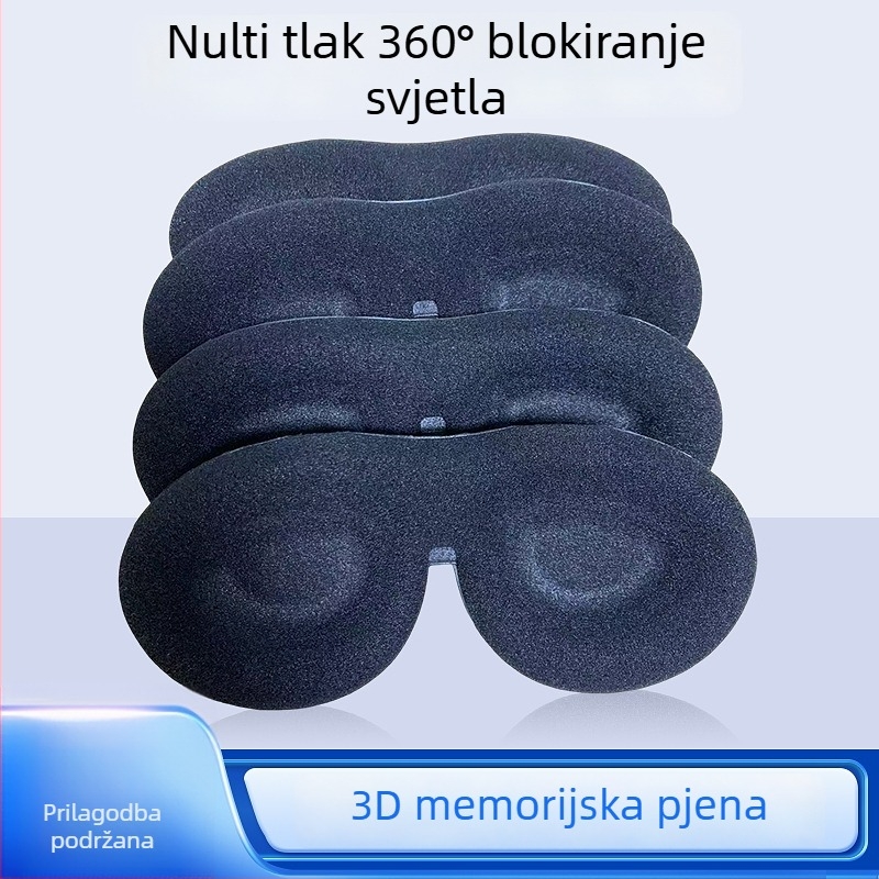 EVA spužvasti unutarnji sloj maske za oči, toplinski presovan, integrirana 3D forma