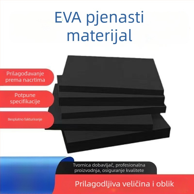 EVA pjena – ploče i role za podlogu – 25°, 38°, 45° učvršćene, 60°, 70° – antistatički, vatrootporni