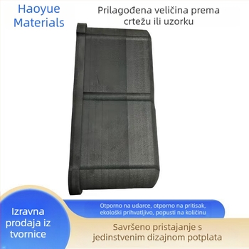 Crna EVA podstava i EVA pjena u roli, visoka elastičnost, otporna na vatru, apsorpcija udaraca, gravirana spužva, obućarski materijal, antistatički ulošak