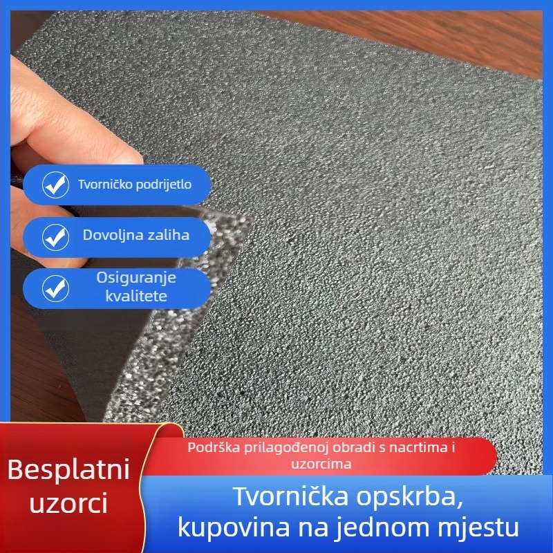 Crna i bijela EVA pjena s UL94 klasom vatrootpornosti, samoljepljiva pjena
