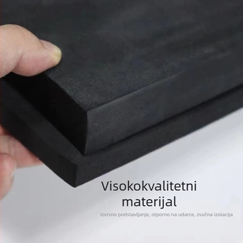 EVA pjena list/rolna, crna, visoka gustoća, visoka elastičnost, antistatična, otporna na plamen, debljina 1–60 mm, gustoća 25–70 kg/m³, boja po izboru