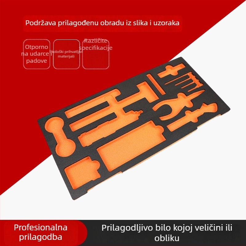 Unutarnja podstava kutije alata od XPE pjene s EVA umetkom i IXPE pjenom