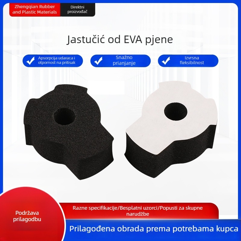 EVA pjena jastučić s ljepilom na stražnjoj strani, industrijska upotreba, protuklizno, posebnog oblika, debeli EVA pjena podmetač
