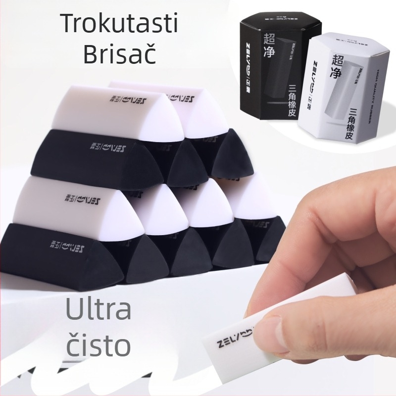 Zhenglin trokutna gumica za djecu, 2B, u kutiji, za umjetnost, bez tragova
