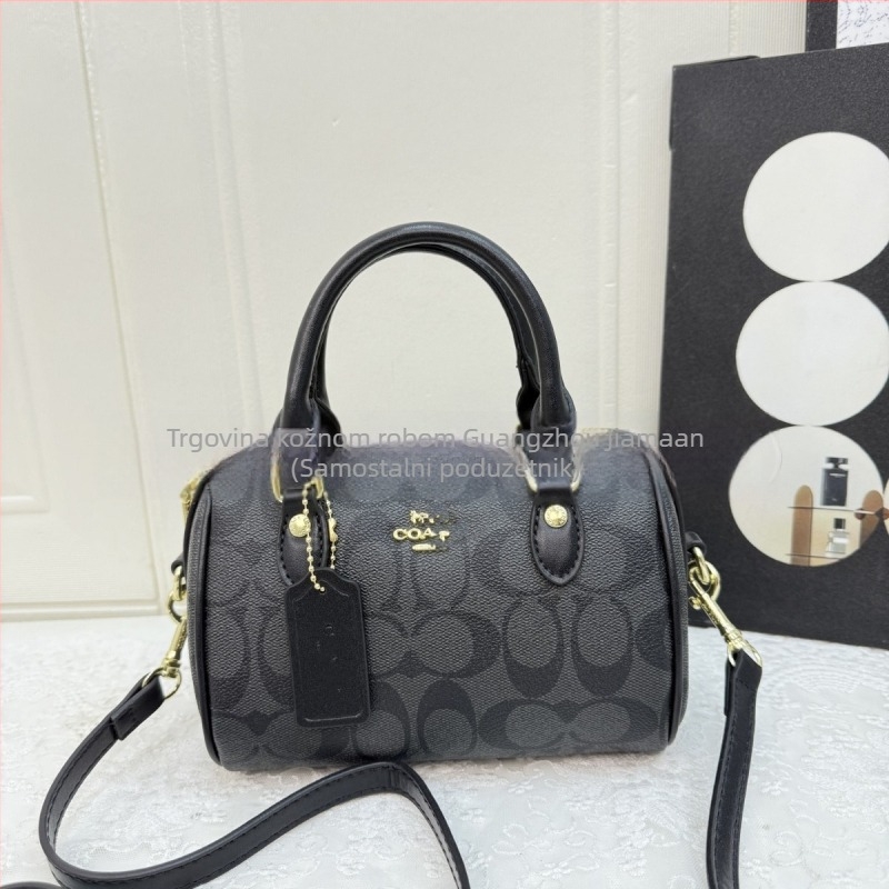 Nova jastučasta torbica s monogramom, mini crossbody torba, ženska torba za ramena, Boston stil s velikim kapacitetom