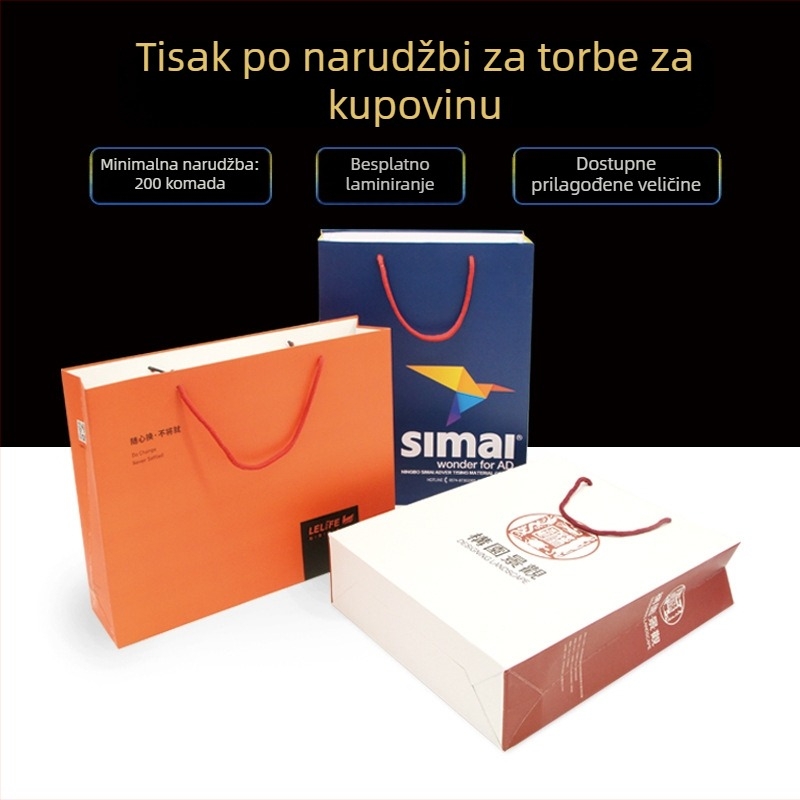 Izuzetno debela tote torba s prilagođenim tiskom i besplatnim dizajnom
