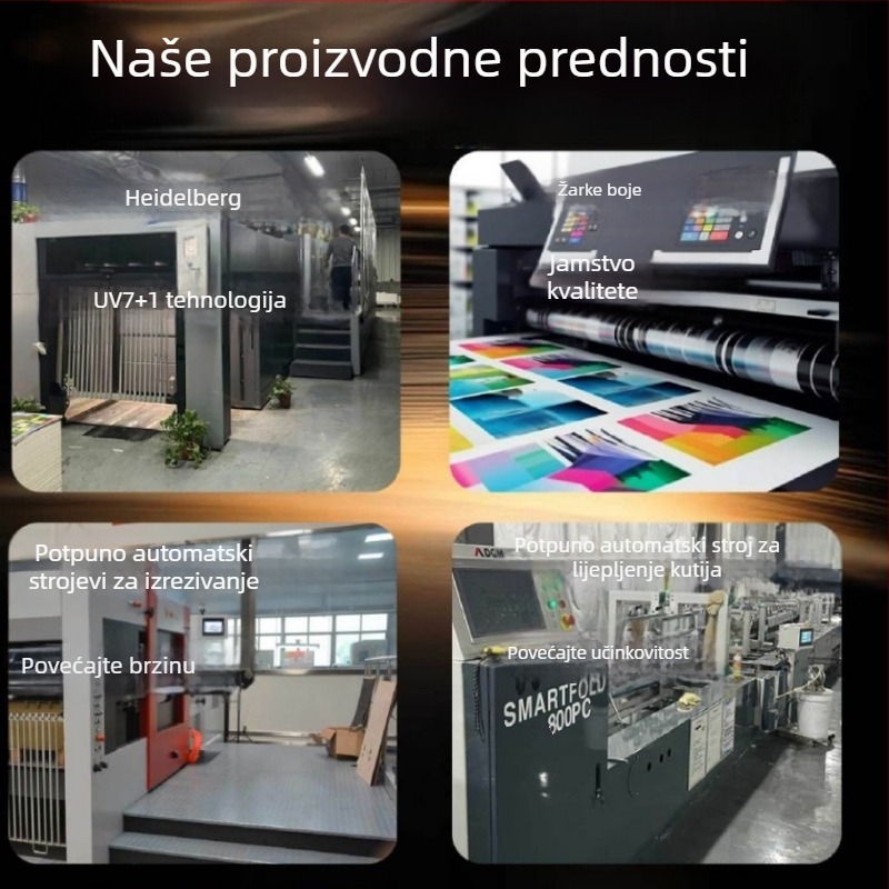 Prilagođeno pakiranje u boji kutija za farmaceutske i zdravstvene proizvode; bijela kartonska kutija s dvostrukim umetkom; kutija za poklon; prazna kutija.