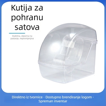 Prozirna kutija za satove s akrilnim jedinstvenim poklopcem