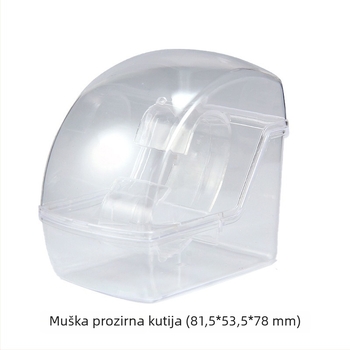 Prozirna kutija za satove s akrilnim jedinstvenim poklopcem