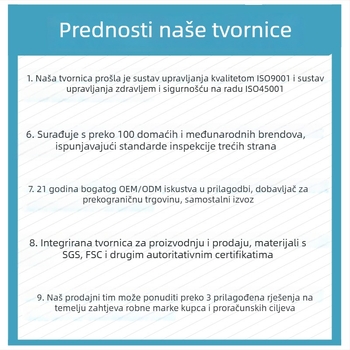 Bijela kutija za nakit od šivane PU kože, elegantnog izgleda, prilagodljiva za prstenje, privjeske, ogrlice i satove