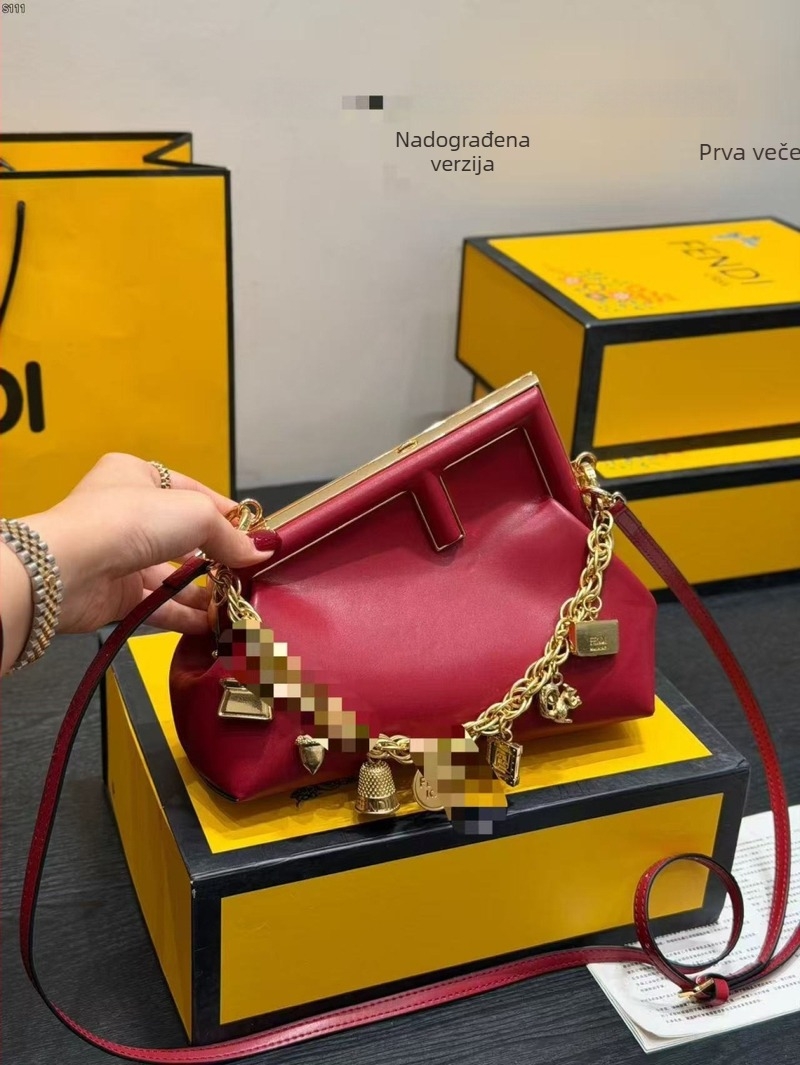 Clutch torbica od prave kože, univerzalna večernja torba, oblaka oblika sa zatvaračem, torba za nošenje preko jednog ramena ili crossbody