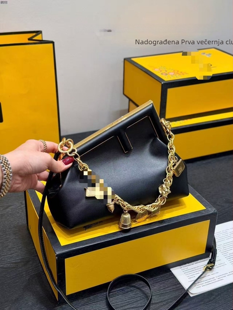 Clutch torbica od prave kože, univerzalna večernja torba, oblaka oblika sa zatvaračem, torba za nošenje preko jednog ramena ili crossbody
