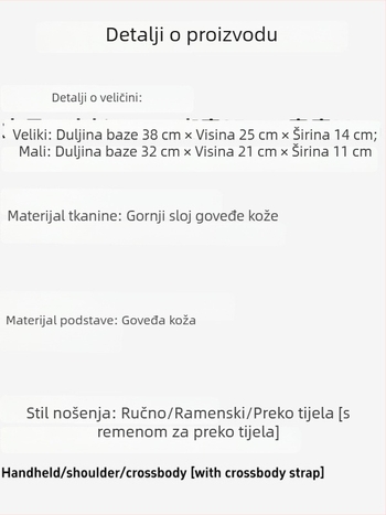Pariška torba za motocikle s nitima, jastučastog oblika, francuska elegantna retro vibra, za nošenje ručno ili preko ramena