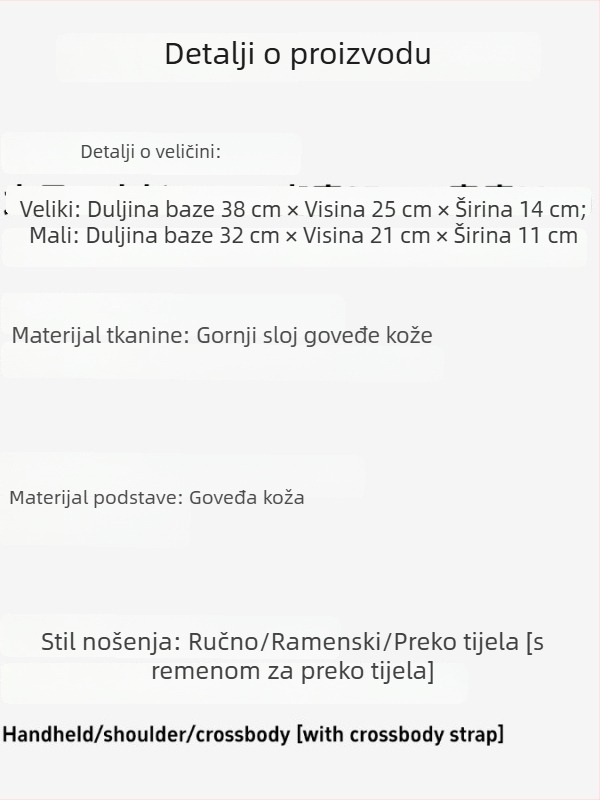 Pariška torba za motocikle s nitima, jastučastog oblika, francuska elegantna retro vibra, za nošenje ručno ili preko ramena