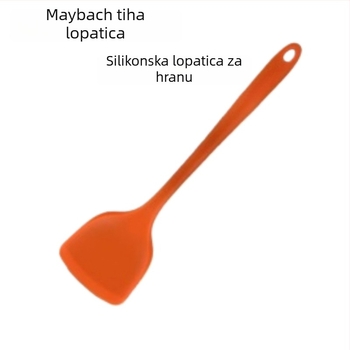Silikonska spatula za wok, neprijanjajuća, hrana kvalitete, tiha, otporna na visoke temperature