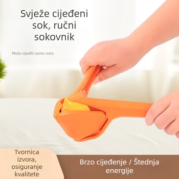 Wow Prilagođeni ručni iscijeđivač voća s klipom za limun – kućni ručni cijeđivač soka