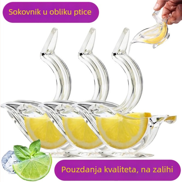 Bird Ručni Iscijeđivač za Kolutiće Limuna i Male Plodove