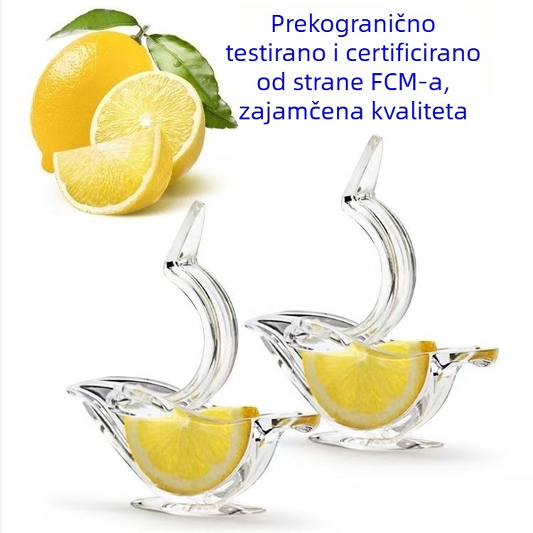 Ručni iscijeđivač limuna u obliku ptice, za limunove klinove