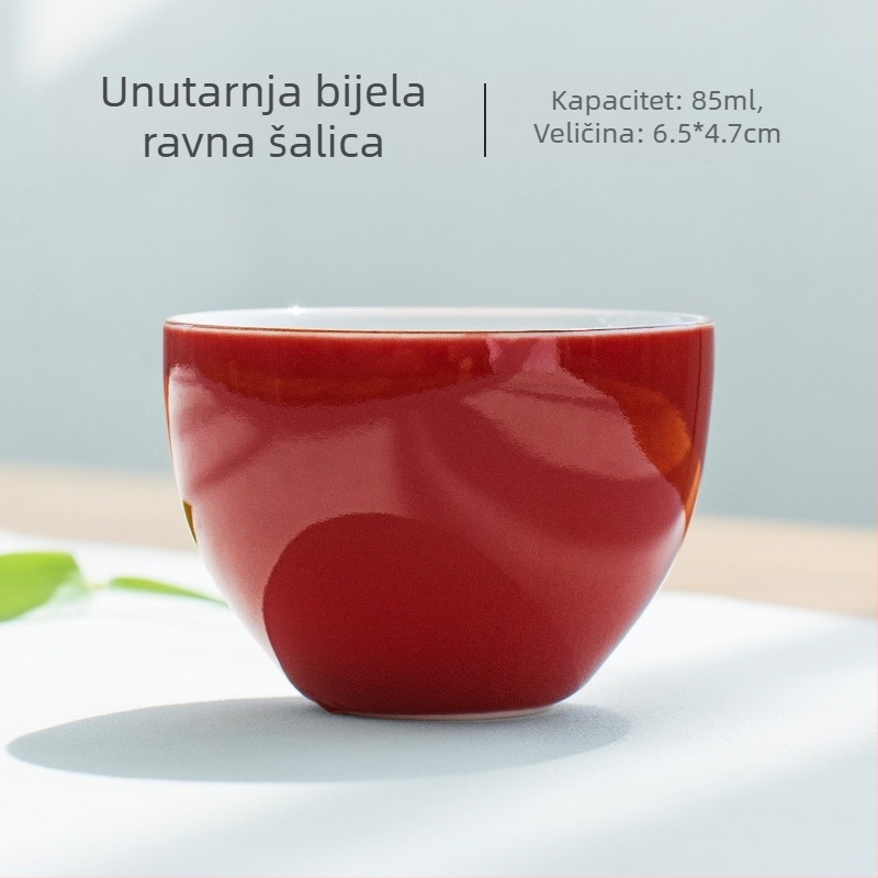 Elegantna porcelanska čajna šalice u kung fu stilu, mala šalica čaja