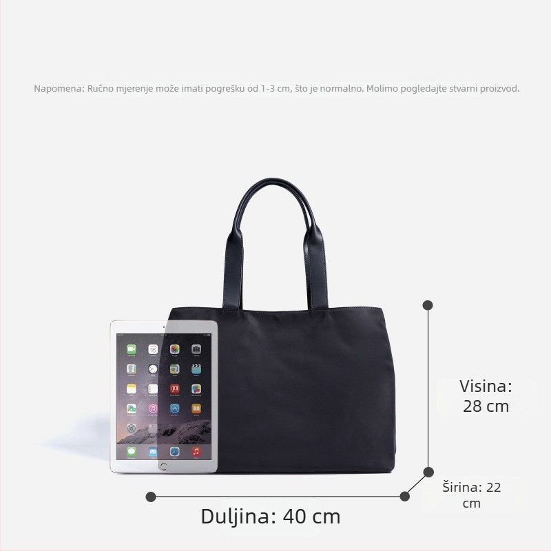 Torba preko ramena od Oxford platna, velika kapaciteta, lagana putna torba, unisex