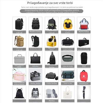 Prilagođeni ruksaci po vašem dizajnu – školski ruksak za 16-inčni laptop, mala serija ruksaka s logom