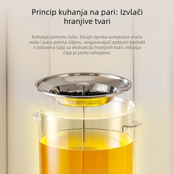 Električni spremnik za kuhanje čaja – pametan aparat za pripremu čaja s velikim filtracijskim spremnikom, za kućnu i poslovnu upotrebu u milk tea dućanima