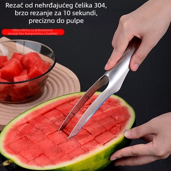 Rezač i dijelič dinje od nehrđajućeg čelika